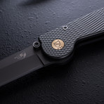 Auto Drop Point Blade // Green