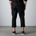 Millar Cotton Harem Pant // Black (2XL)