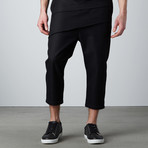 Millar Cotton Harem Pant // Black (2XL)