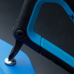 Snowboard Carabiner (Neon Blue)