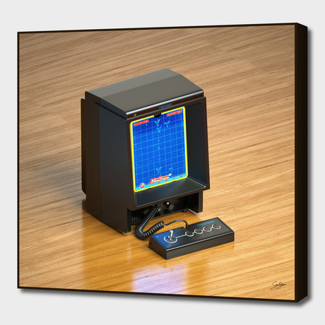 Vectrex (16"W x 16"H x 1.5"D)