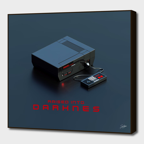 Dark NES (16"W x 16"H x 1.5"D)