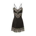 Amelia Embroidered Net Slip (US 4)