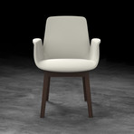 Mercer Dining Arm Chair (Silver Birch)