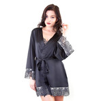 Amelia Embroidered Net Robe (US 4)