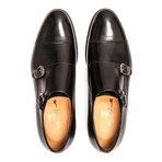Gaudi Monk Strap Shoe // Black (UK: 8)
