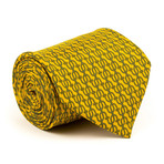 Pipe Link Tie // Gold + Grey