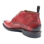 Norvegese Medallion Lace Up // Red (Euro: 44)