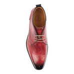 Norvegese Medallion Lace Up // Red (Euro: 44)
