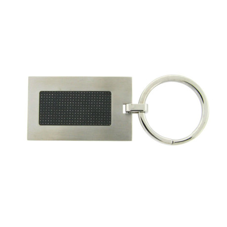 Stainless Steel Carbon Fiber Key Chain