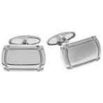 Stainless Steel Rectangular Frame Cufflinks