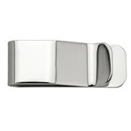 Stainless Steel Money Clip + Satin Center