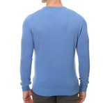 Crew Neck Sweater // Light Blue (S)