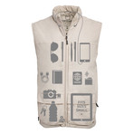 Q.U.E.S.T. Vest // Beige (2XLT)