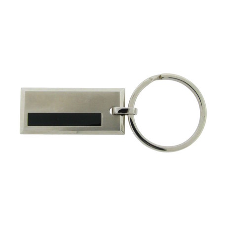 Stainless Steel Key Ring + Resin