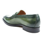 Amberes Penny Loafer // Green (Euro: 42)