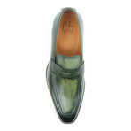 Amberes Penny Loafer // Green (Euro: 42)