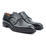 Amberes Classic Double Monkstrap // Black (Euro: 41)