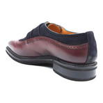 Amberes Wing-Tip Strap Shoe // Blue (Euro: 43)