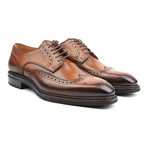 Amberes Wing-Tip Derby // Cognac (Euro: 45)