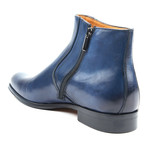 Teatriz Side-Zip Chelsea// Deep Blue (Euro: 44)