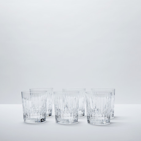 Crystal Whiskey Glasses // Set of 6