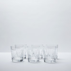 Crystal Whiskey Glasses // Set of 6