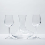 Olivia Wine Carafe + Wine Glasses // Set of 2