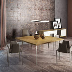 Bari Dining Table (Anthracite Concrete)