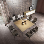 Bari Dining Table (Anthracite Concrete)