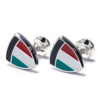 Italian Shield Cuff Links