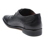 Cap Toe Oxford Dress Shoe // Black (US: 6)