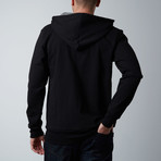 America Hoodie // Black (M)