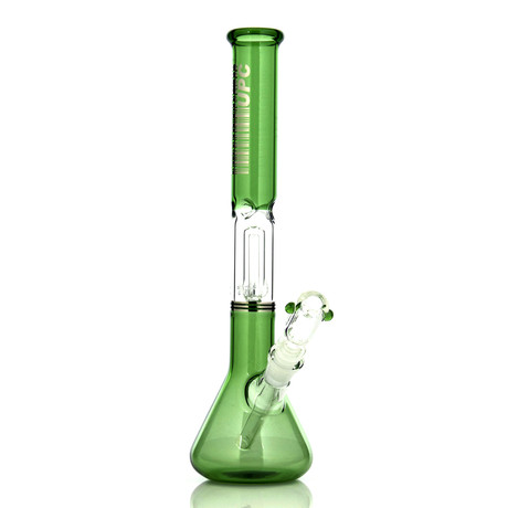 Platinum Beaker Percolator Beaker Water Pipe (Green)