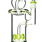 Dripping Wet Quad Perc Recycler (Clear)