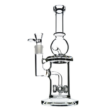 Dripping Wet Quad Perc Recycler (Clear)