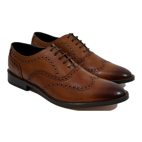 Wingtip Dress Shoe // Tan (US: 6)