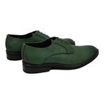 Grainy Leather Dress Shoe // Forest Green (US: 8)