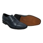 Plain Toe Cap Dress Shoe // Grey (US: 8.5)