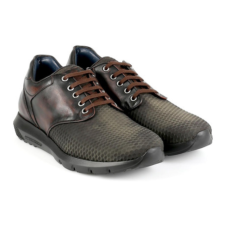 Livorno Mesh Athletic Shoe // Brown (Euro: 39)