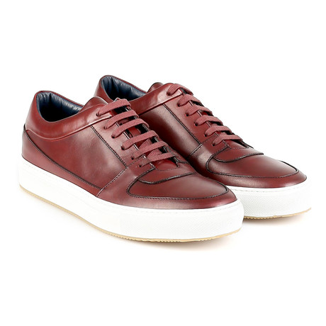 Reggio Low-Top Sneaker // Bordeaux (Euro: 39)