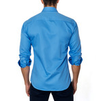 Long-Sleeve Button-Up // Sky Blue (XL)