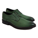 Grainy Leather Dress Shoe // Forest Green (US: 8)