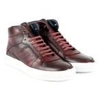 Rimini High-Top Sneaker // Bordeaux (Euro: 42)