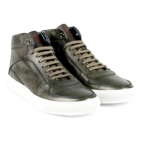 Rimini High-Top Sneaker // Military Green (Euro: 39)