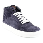 Rimini Suede High-Top Sneaker // Blue (Euro: 41)