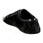 Parma Suede Low-Top Sneaker // Black (Euro: 41)