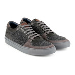 Venice Suede Low-Top Sneaker // Brown + Black (Euro: 40)