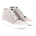 Gela Snake High-Top Sneaker // Light Grey (Euro: 39)