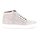 Gela Snake High-Top Sneaker // Light Grey (Euro: 39)